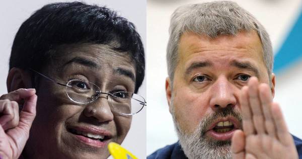 La Nación / Nobel de la Paz para dos periodistas, de Filipinas y Rusia