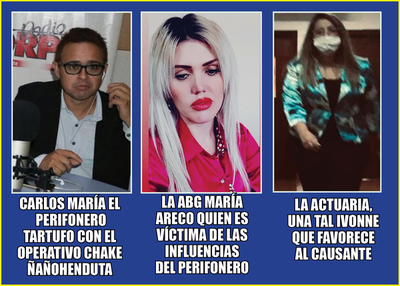 UN PERIFONERO QUE HACE NOTA A LA JUEZA QUE LLEVA SU CAUSA POR VIOLENCIA FAMILIAR - La Voz del Norte