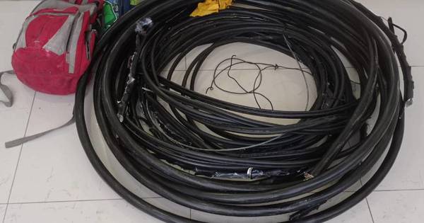 La Nación / Detienen a 4 personas por robo de cables en predio de Copaco