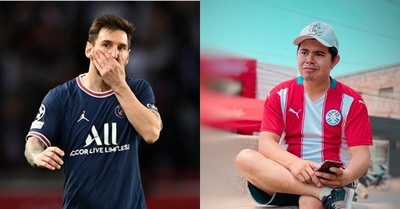 Messi apoya a Juan Ríos