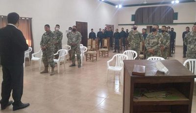 Unidad militar del Chaco recibe apoyo integral
