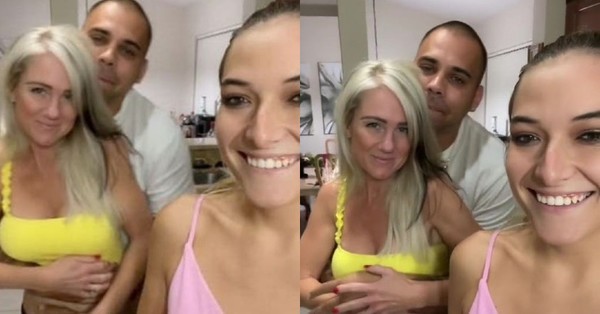 Tiktoker causa polémica tras confesar que “comparte” a su esposo con su mamá y hermana: “Para mantenerlo feliz” - SNT