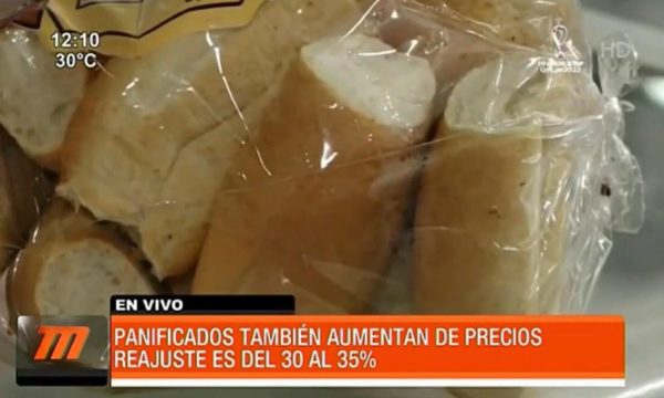 Panificados también aumentan de precio | Telefuturo