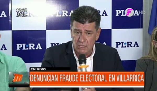 PLRA denuncia fraude electoral ante Observadores de la OEA