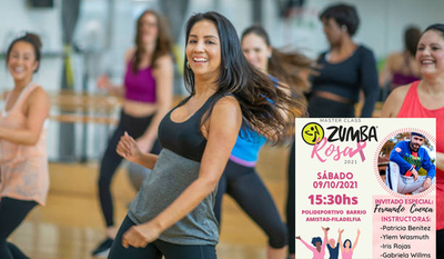 Preparan la tercera edición de “Zumba Rosa” en el Chaco