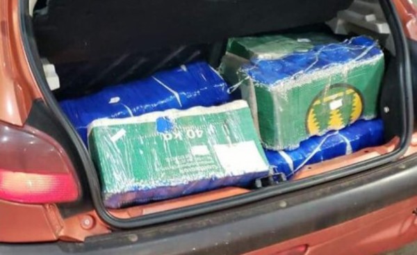 Paraguayo detenido con casi 100 kilos de marihuana en Foz de Yguazú