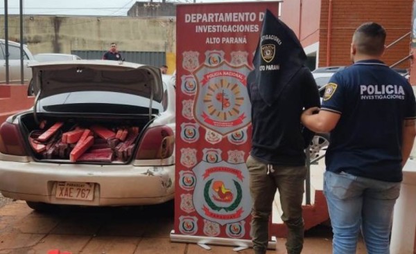 Imputan a joven detenido con 265 kilos de marihuana