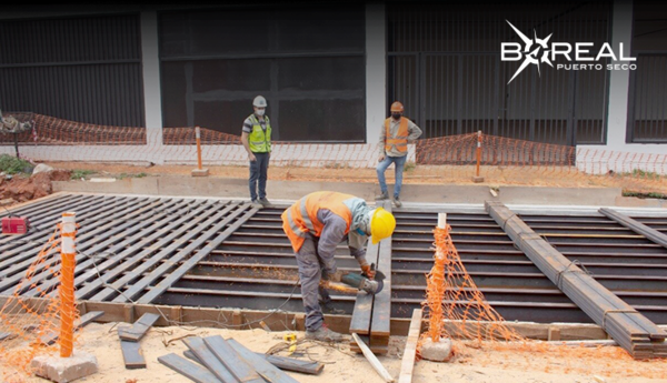 Obras en Tres Bocas presentan un avance del 19%