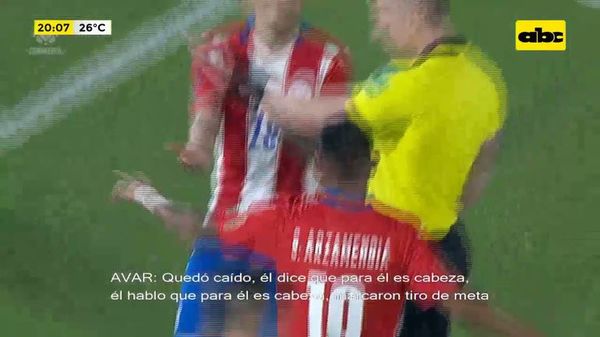 Audio del VAR del partido disputado entre Paraguay y Argentina - ABC Noticias - ABC Color