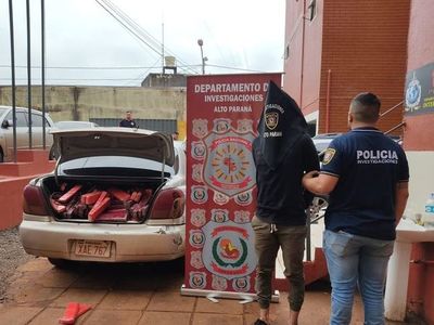 Imputan a hombre que cayó con carga de droga tras fuga y choque - ABC en el Este - ABC Color