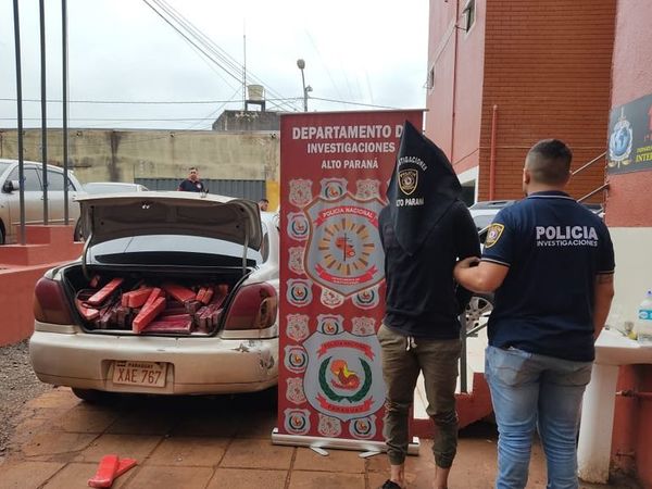 Imputan a hombre que cayó con carga de droga tras fuga y choque - ABC en el Este - ABC Color
