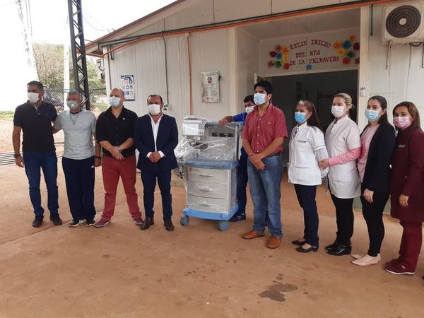 Nueva máquina de anestesia para hospital de Piribebuy - Nacionales - ABC Color