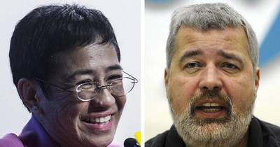 La Nación / Anuncian que Nobel de la Paz es para dos combativos periodistas