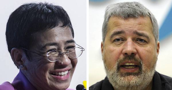 La Nación / Anuncian que Nobel de la Paz es para dos combativos periodistas