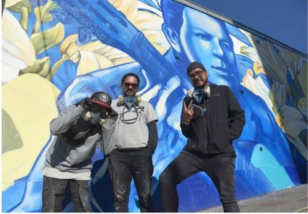Inauguran mural de la guarania - Cultura - ABC Color