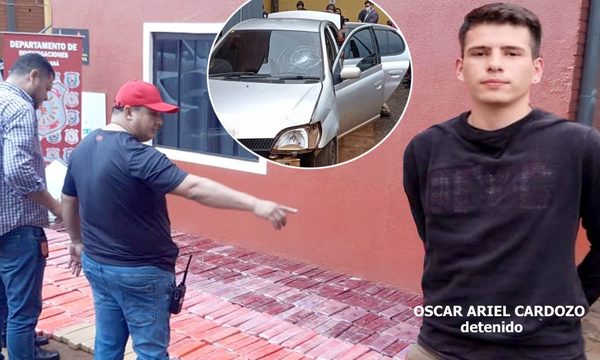 Joven cae con 265 kilos de marihuana prensada que transportaba en un coche – Diario TNPRESS
