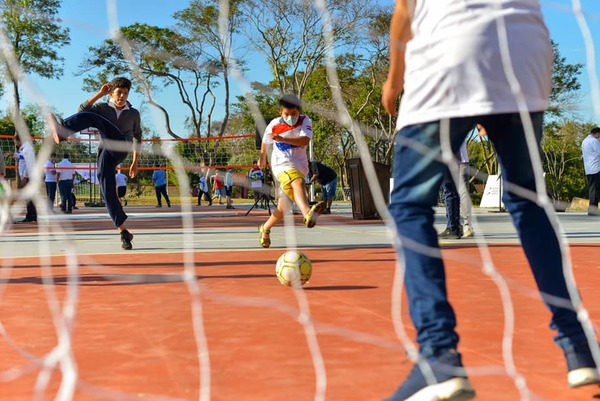 Presidente de la República destaca Territorio Deportivo de la SND - .::Agencia IP::.