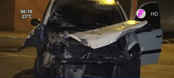 Colisión de vehículos deja a una pasajera herida | Noticias Paraguay