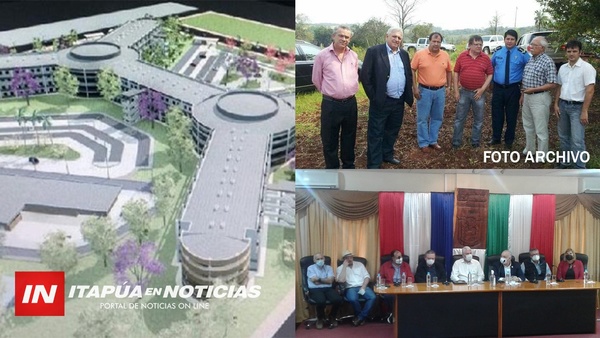 FIRMARON EL CONTRATO PARA OBRAS DEL GRAN HOSPITAL CON PLAZO DE 24 MESES.