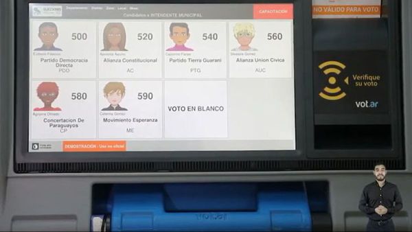 Mirá paso a paso cómo votar con las urnas electrónicas
