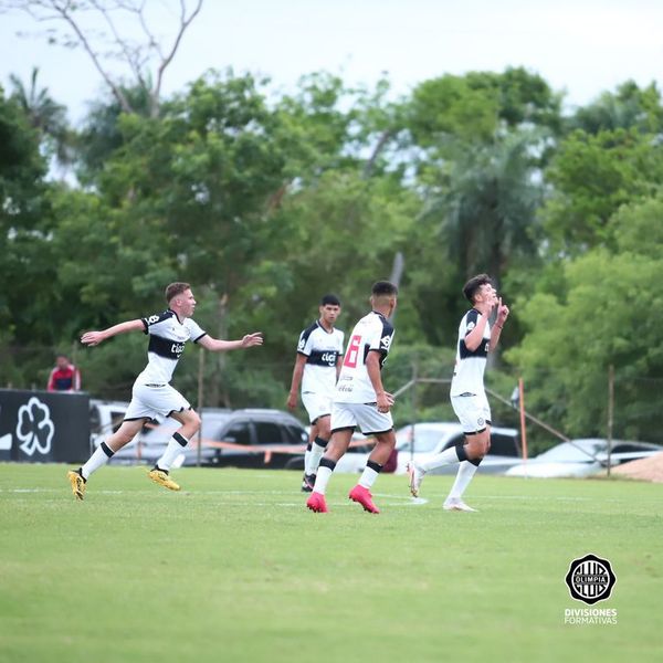Sub 16: Olimpia finaliza la primera rueda en la cima - Fútbol - ABC Color