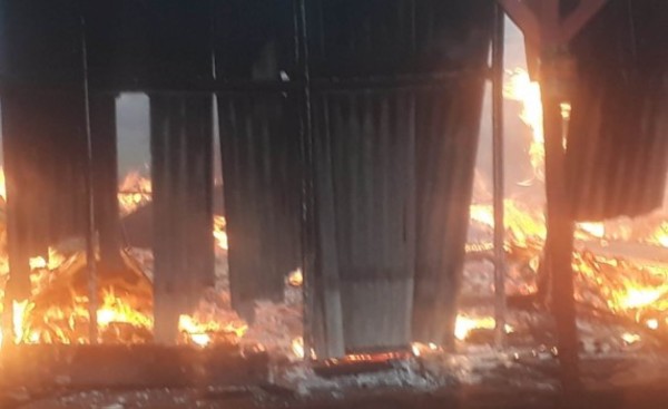 Incendio afecta vivienda perteneciente a político colorado