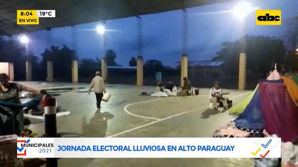 Lluviosa jornada electoral en Alto Paraguay - ABC Noticias - ABC Color