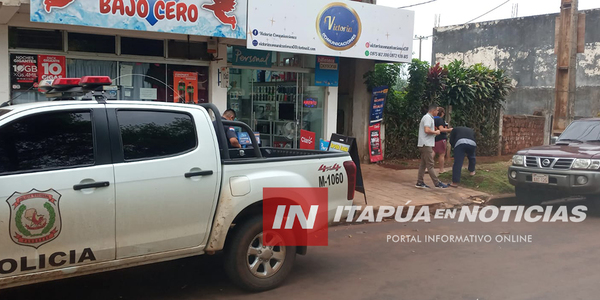 HURTAN UNA DECENA DE CELULARES DE UN COMERCIO EN EL B° SAN PEDRO DE ENCARNACIÓN.