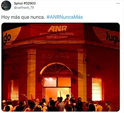 Elecciones municipales 2021: #ANRNuncaMás es tendencia en redes - Nacionales - ABC Color