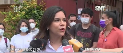 Johanna Ortega irá al local de votación - SNT