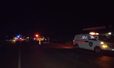 ACCIDENTE DE TRÁNSITO CON DERIVACION FATAL EN BELLA VISTA