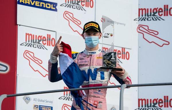 ¡Orgullo guaraní! Joshua logró otra victoria en la Fórmula 4 de Italia
