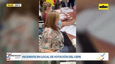 Denuncian robos de votos en local de votación del CEPB - ABC Noticias - ABC Color