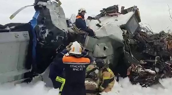 Dieciséis muertos al estrellarse un avión en Rusia