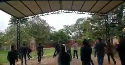 Liberales y colorados, a los golpes en San Joaquín - ADN Digital