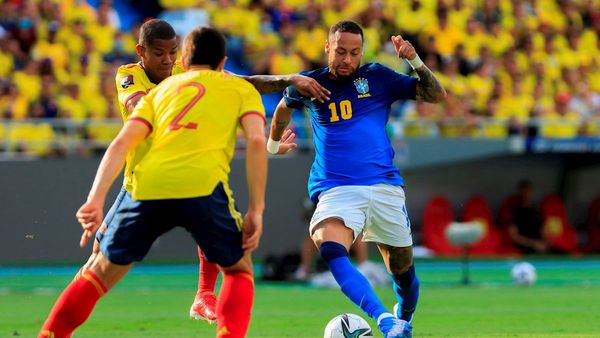 Colombia consigue frenar a Brasil