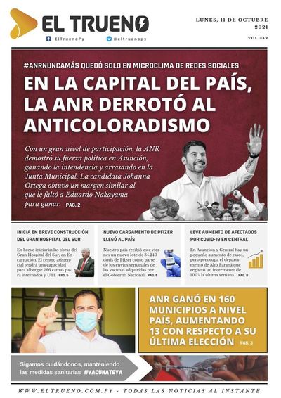 E-paper 11 de octubre 2021 - El Trueno