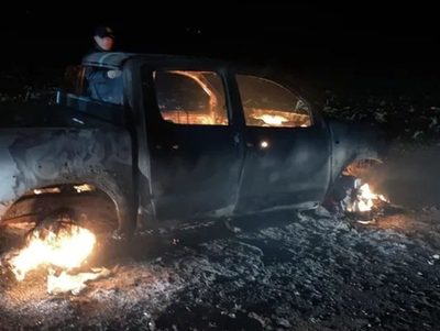 PJC: Hallan camioneta presuntamente utilizada en el cuádruple homicidio · Radio Monumental 1080 AM