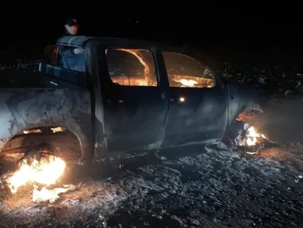 PJC: Hallan camioneta presuntamente utilizada en el cuádruple homicidio · Radio Monumental 1080 AM