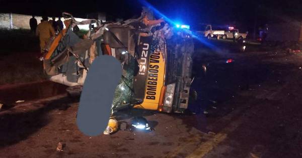 La Nación / Capitana de Bomberos Voluntarios falleció en accidente en Quiindy