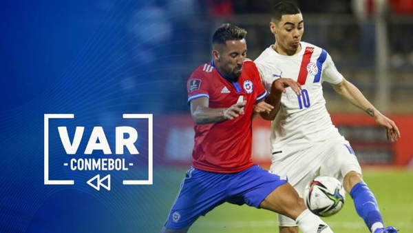 Situaciones analizadas por el VAR en el choque Chile vs. Paraguay