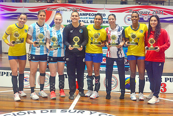 “Guerrera” en el equipo ideal del<br>Sur Centroamericano de Handball