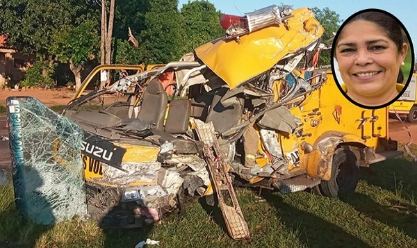 Capitana de Bomberos Voluntarios de Asunción falleció en accidente de tránsito