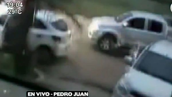 Divulgan nueva imagen del cuádruple homicidio en Pedro Juan Caballero