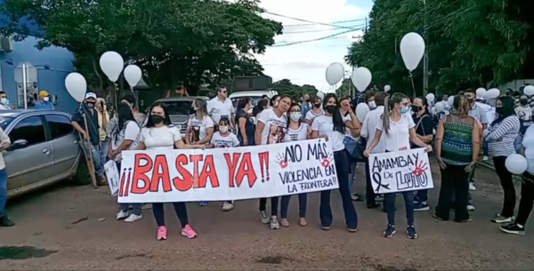 Diario HOY | Marchan por la "paz y justicia" en Pedro Juan Caballero