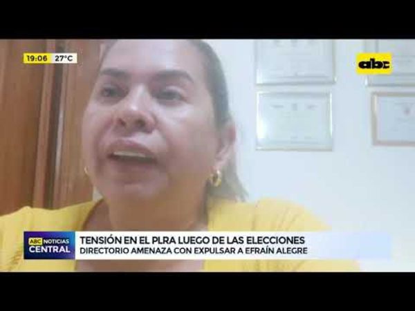 Tensión en el PLRA luego de las elecciones - ABC Noticias - ABC Color