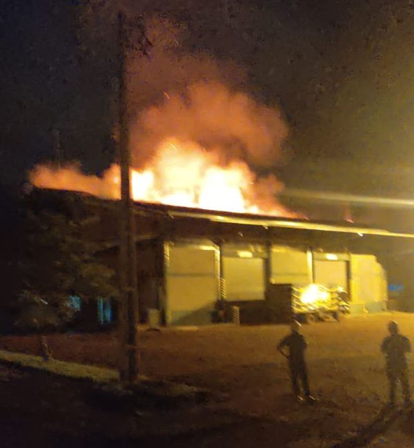 Incendio con “multimillonarias pérdidas” en Cooperativa Colonias Unidas - Nacionales - ABC Color