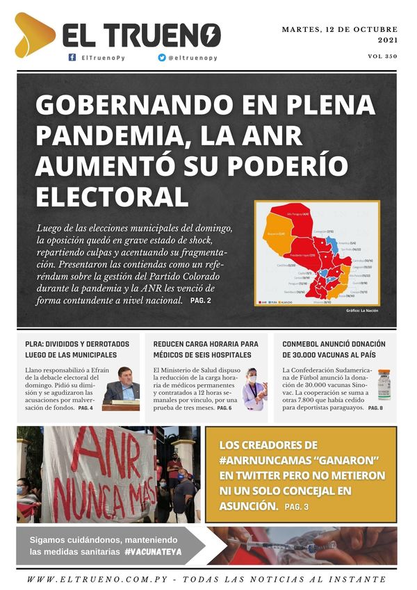 E-paper 12 de octubre 2021 - El Trueno