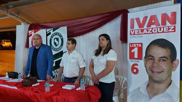 Sobrino de Velázquez ingresa a la Junta Municipal de Luque