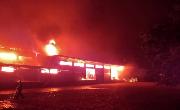 Diario HOY | Millonarias pérdidas deja el incendio de Cooperativa Colonias Unidas